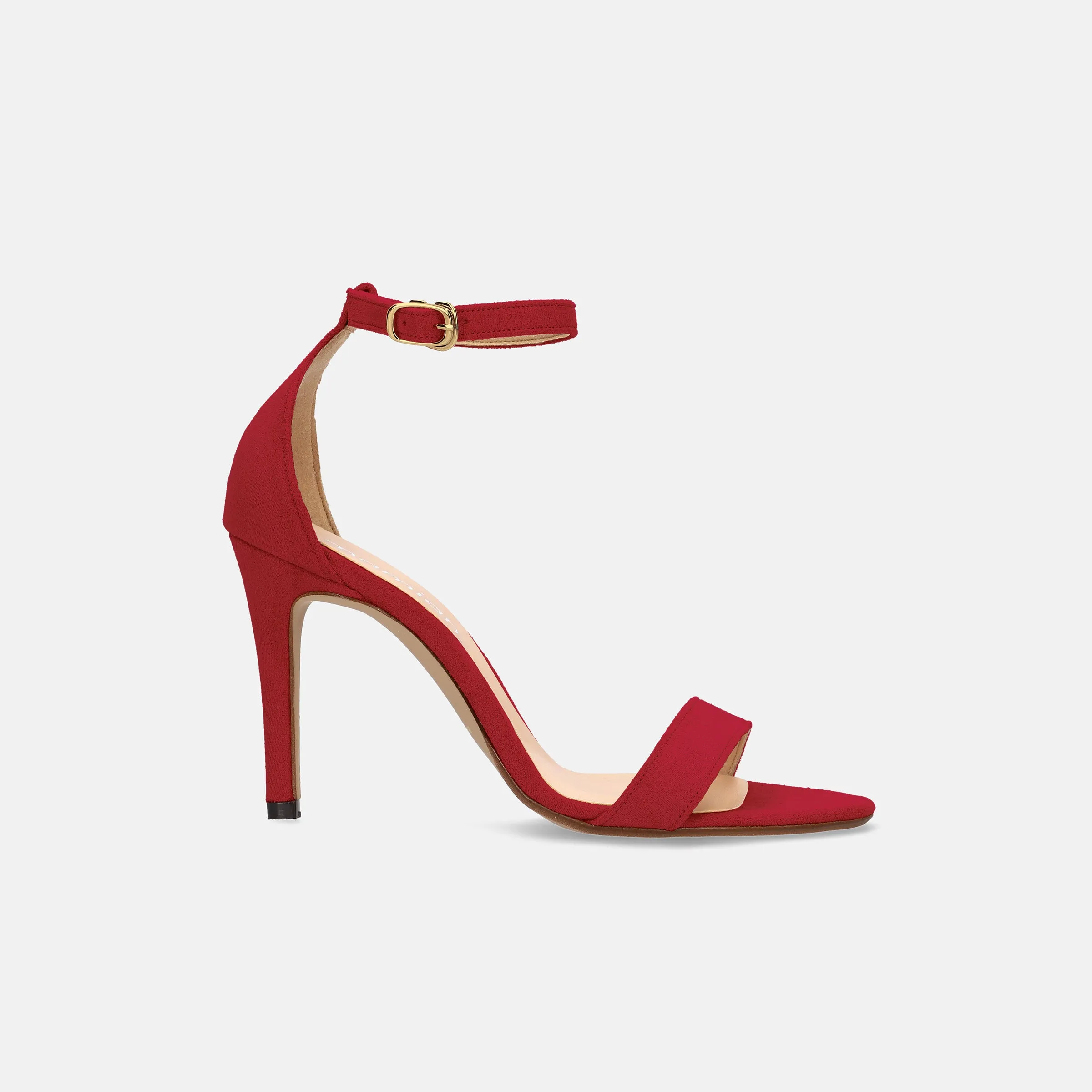 15% OFF: High heel line sandals (3570) Red S