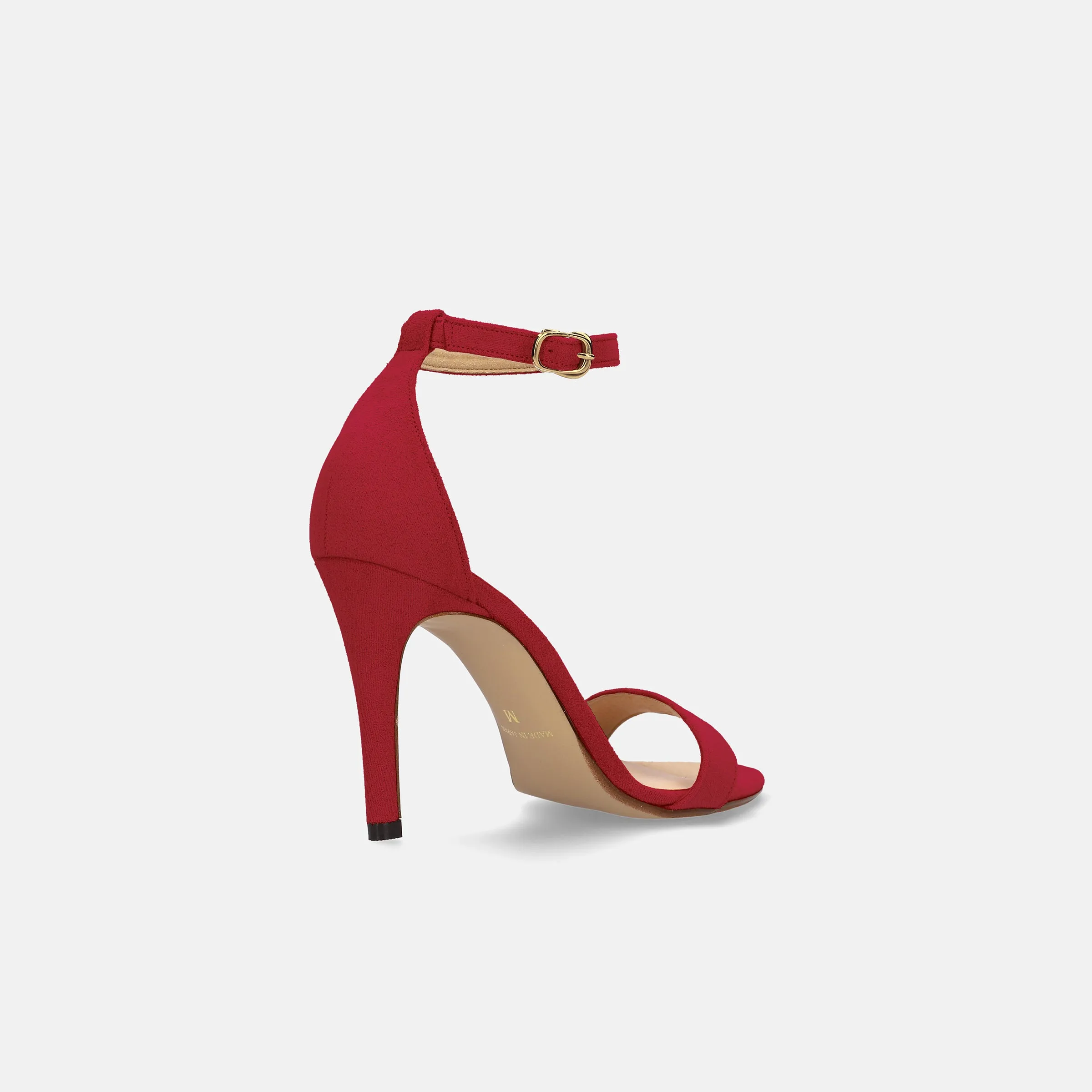 15% OFF: High heel line sandals (3570) Red S