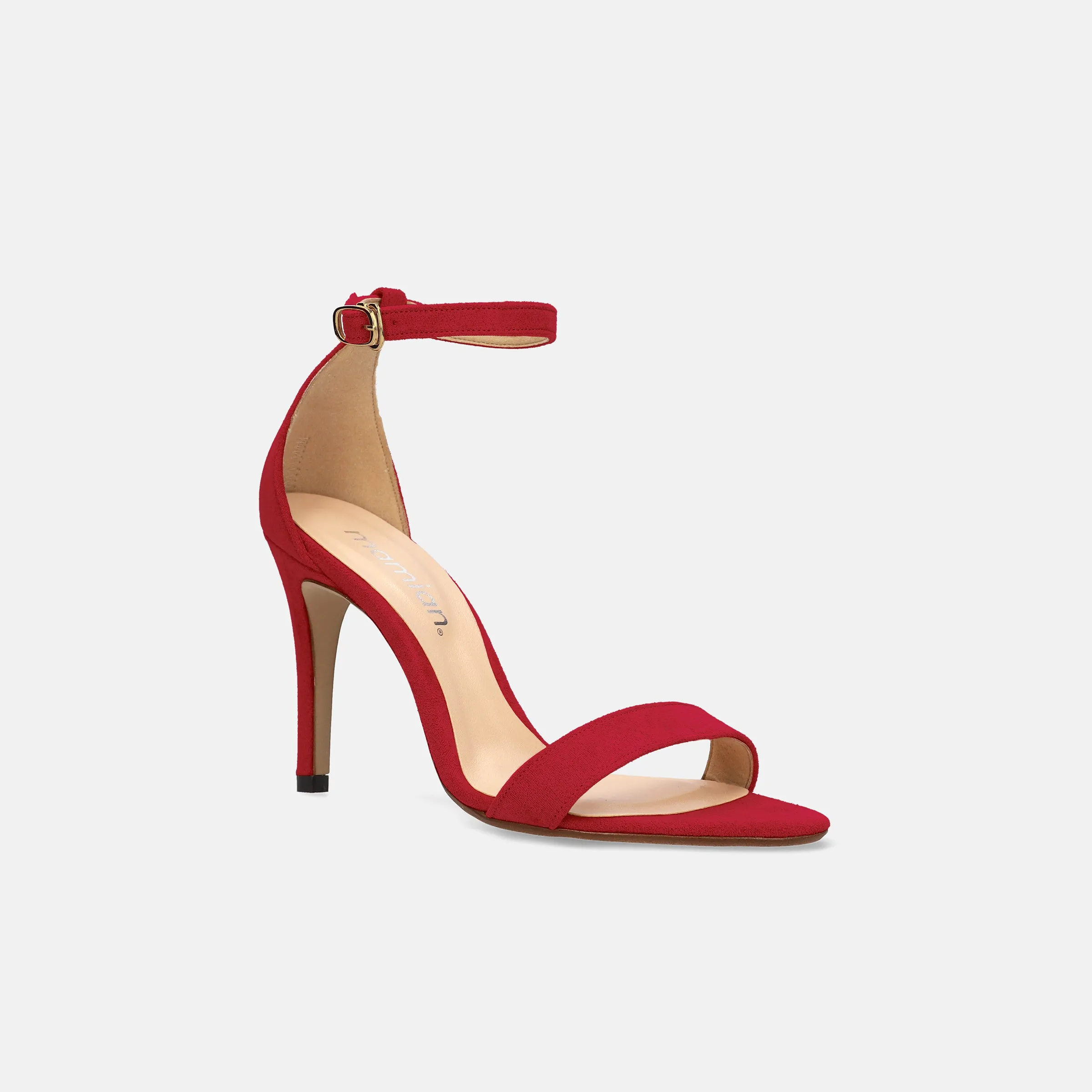 15% OFF: High heel line sandals (3570) Red S