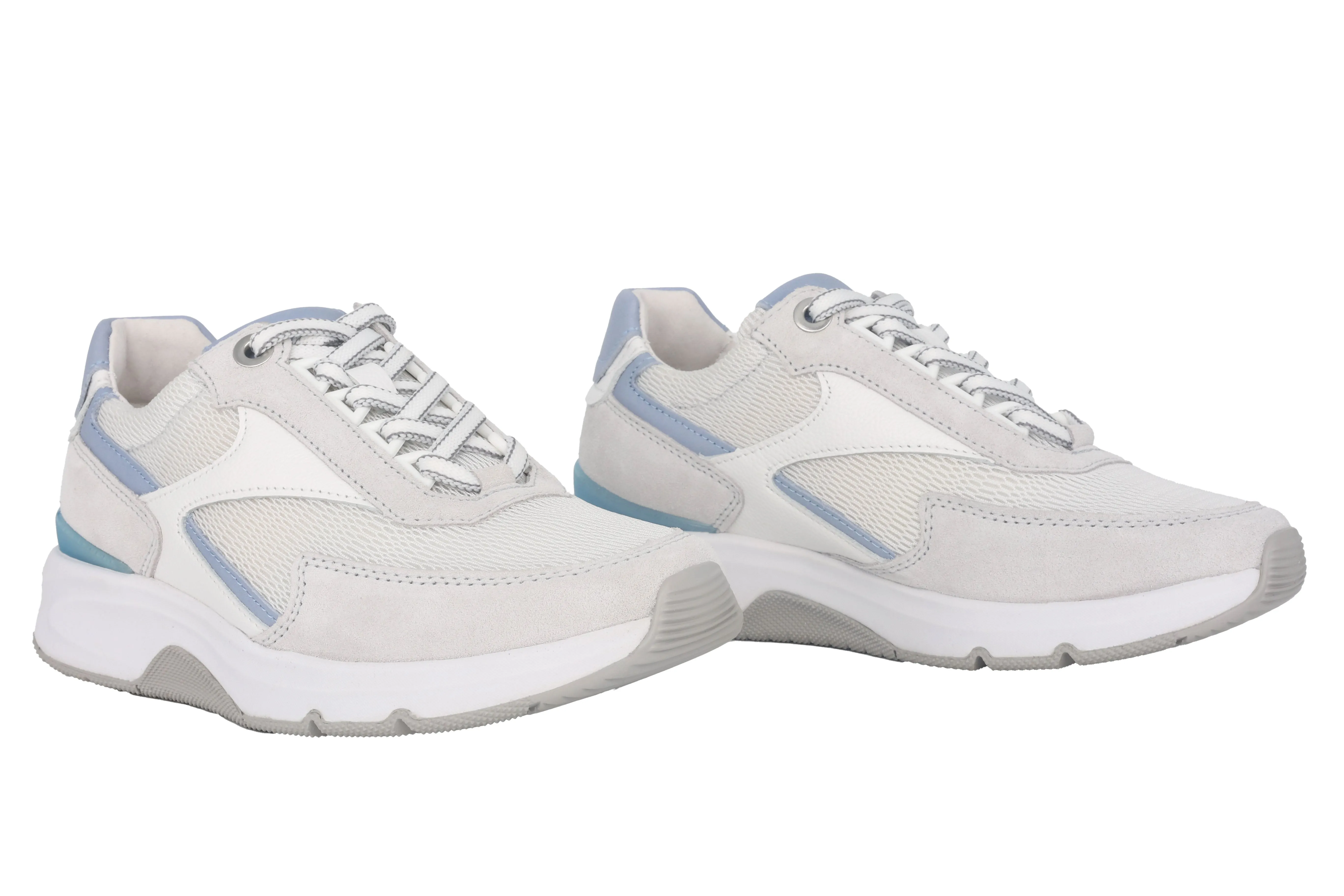 '26.895.51' women's rolling walking sneaker - White mix