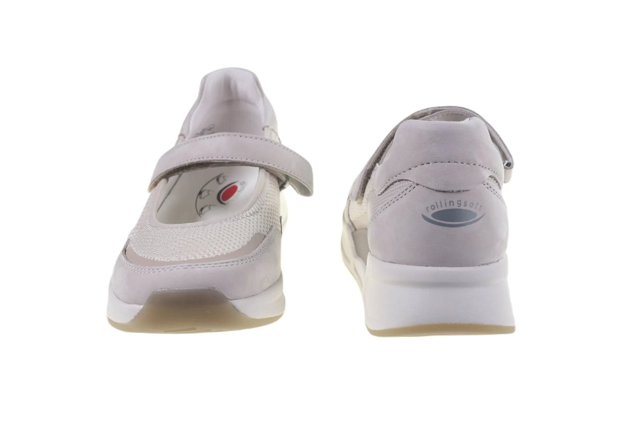 '26.952.33' women's walking strap rolling shoe - Beige