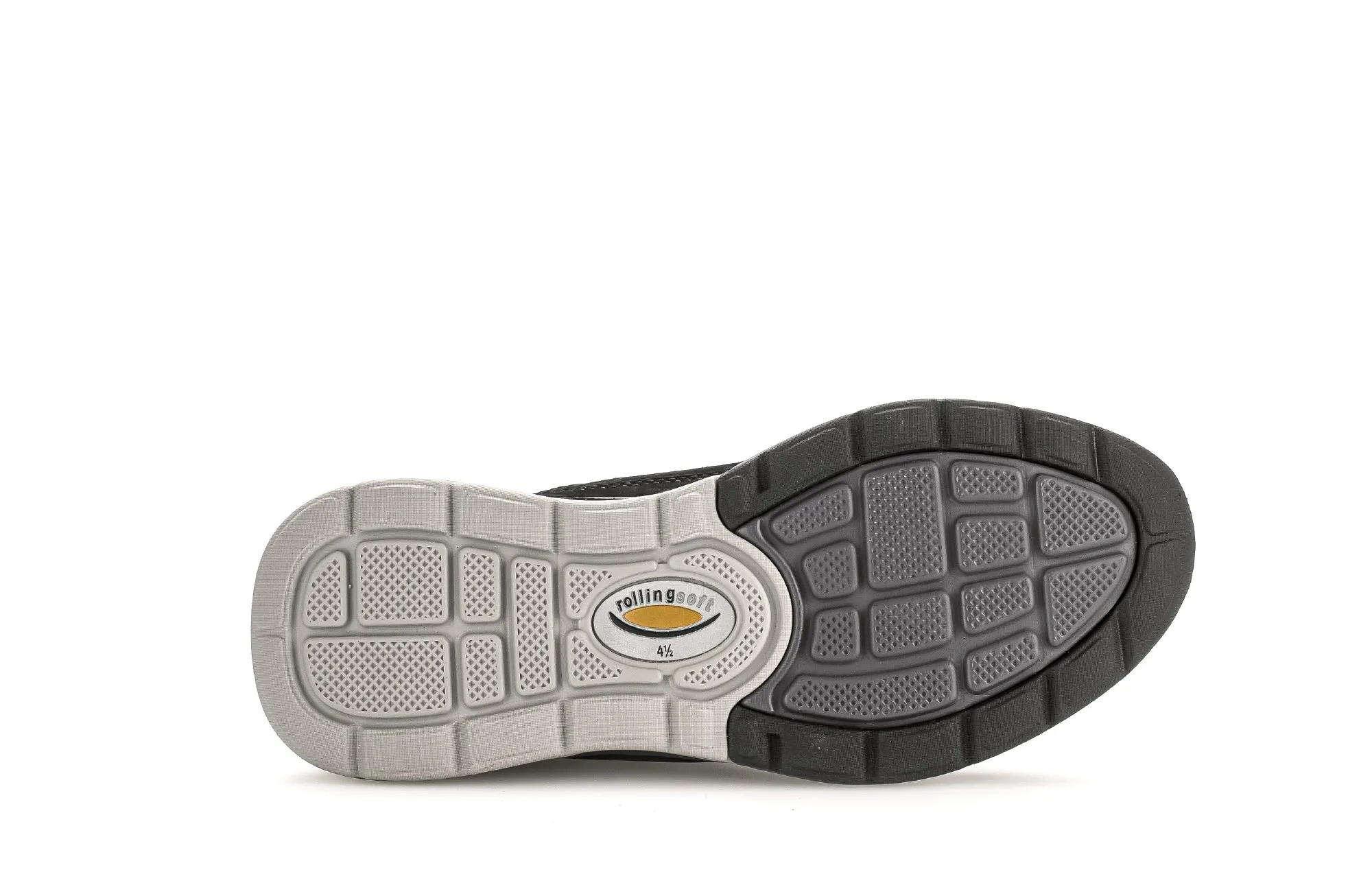 '36.844.47' women's walking rolling sneaker - Black