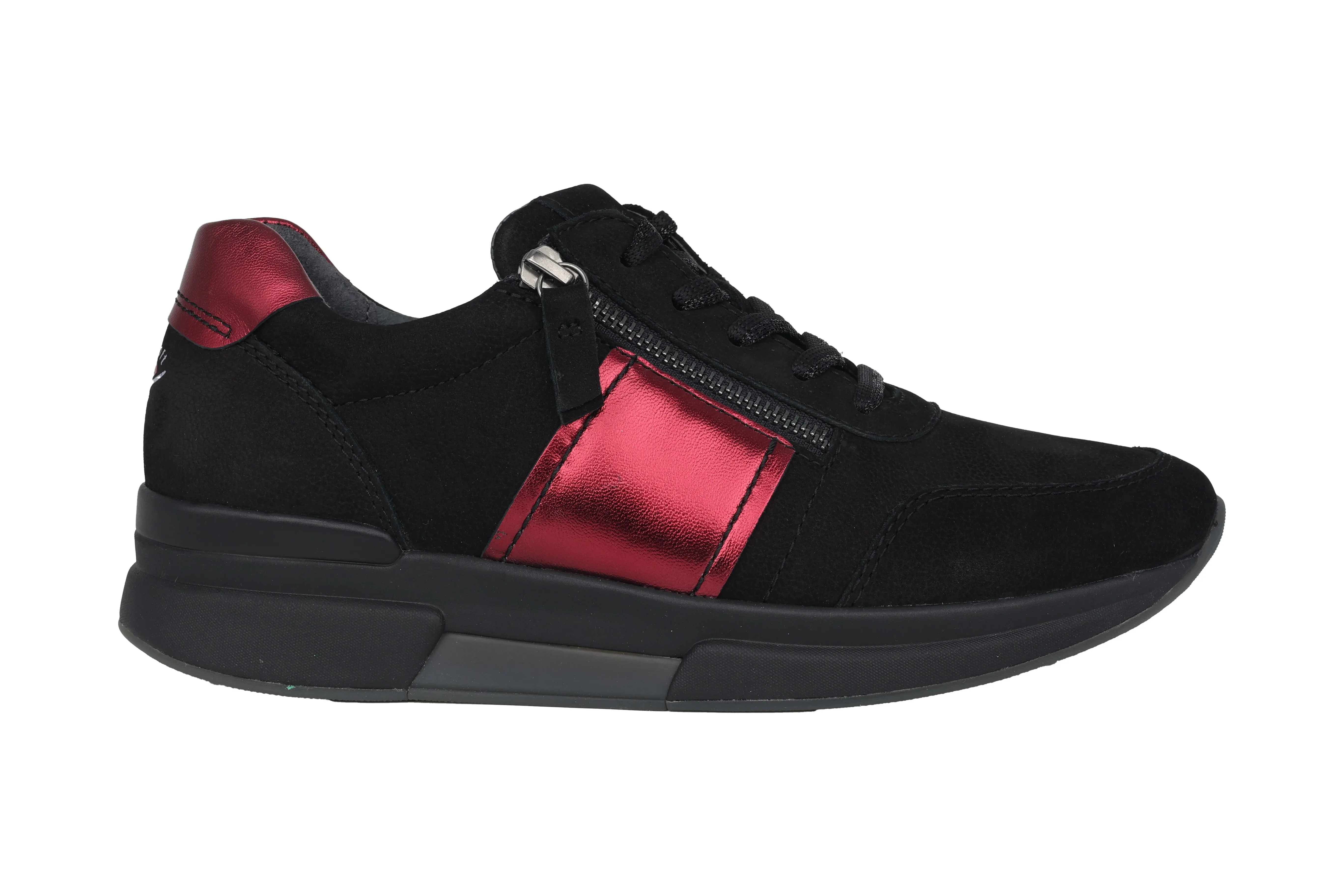 '36.928.87 women's rolling sneaker - Black/red