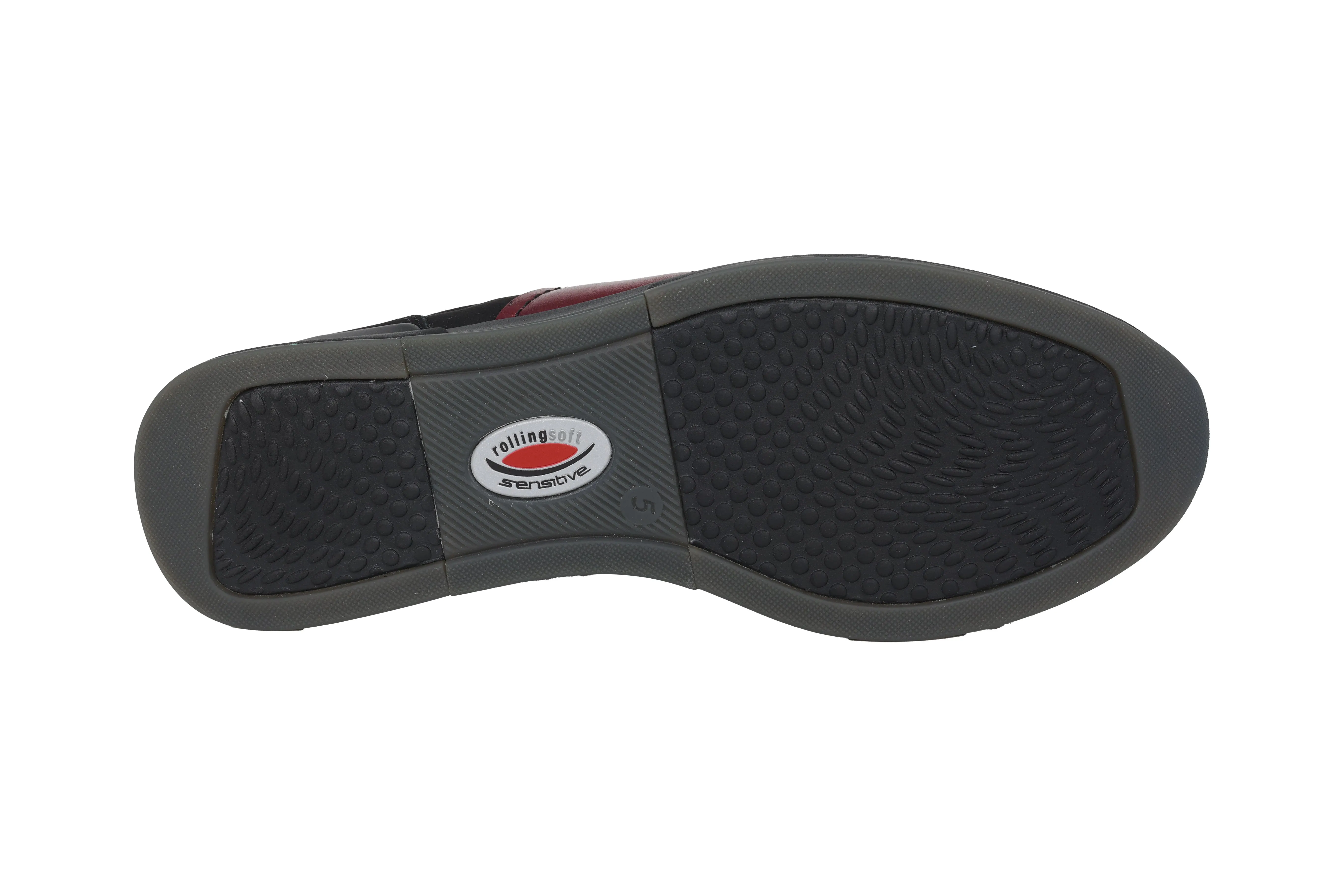 '36.928.87 women's rolling sneaker - Black/red