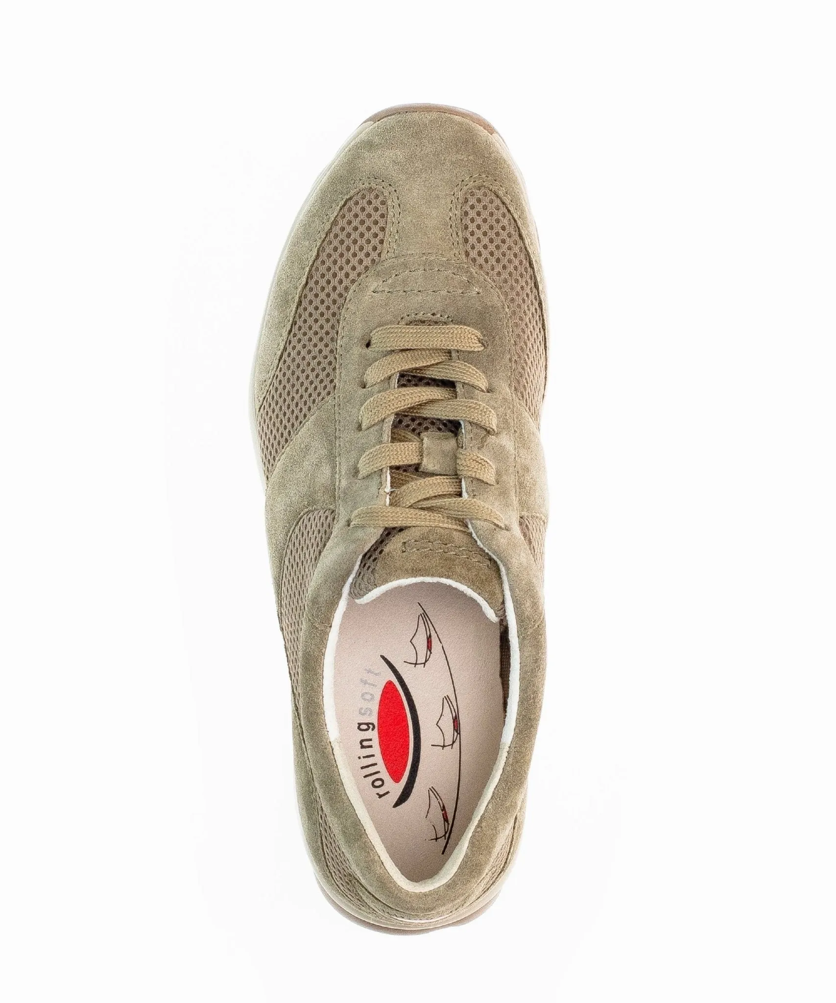 '46.966.34' women's walking rolling sneaker - green