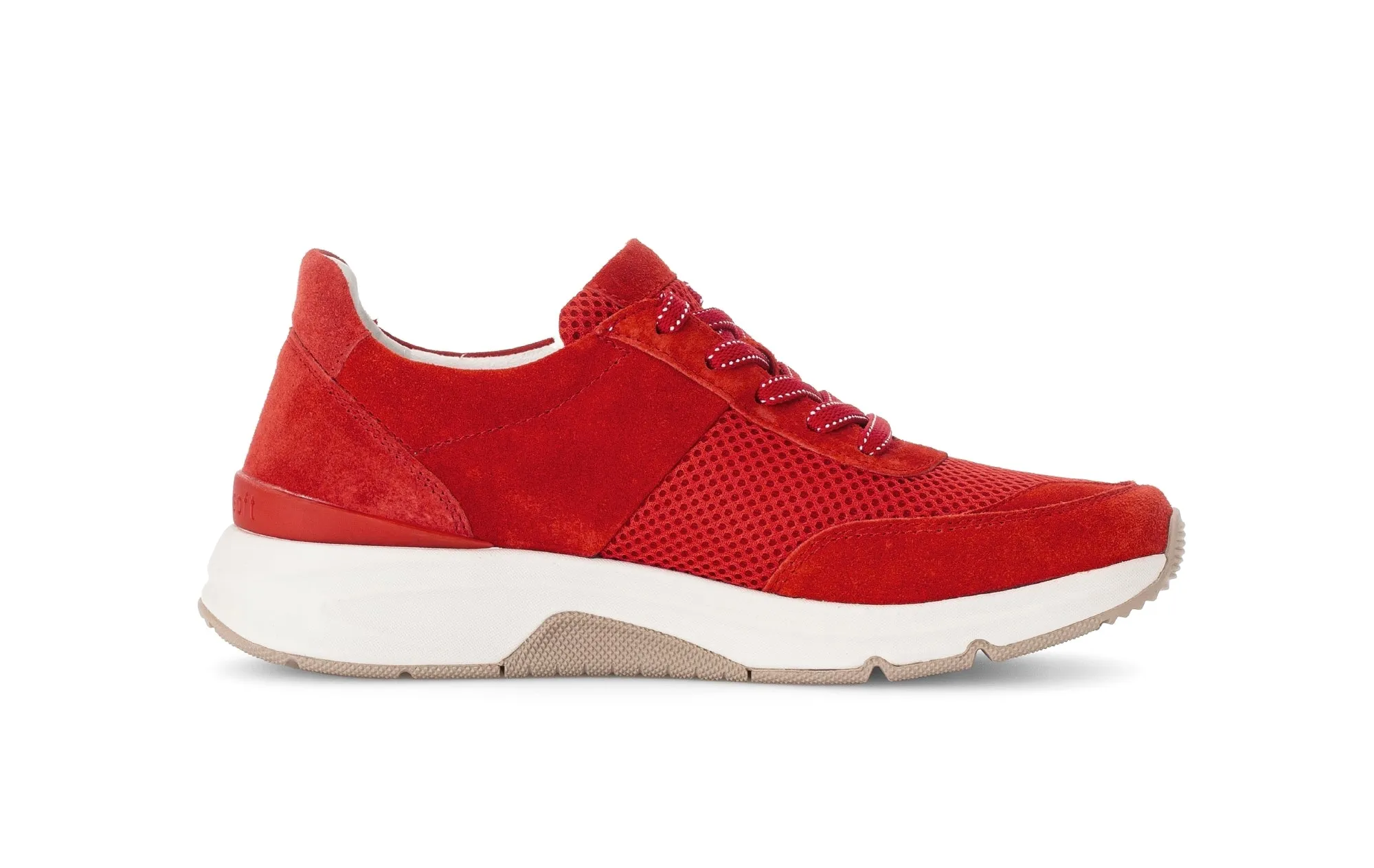 '66.897.48' women's walking rolling sneaker - red