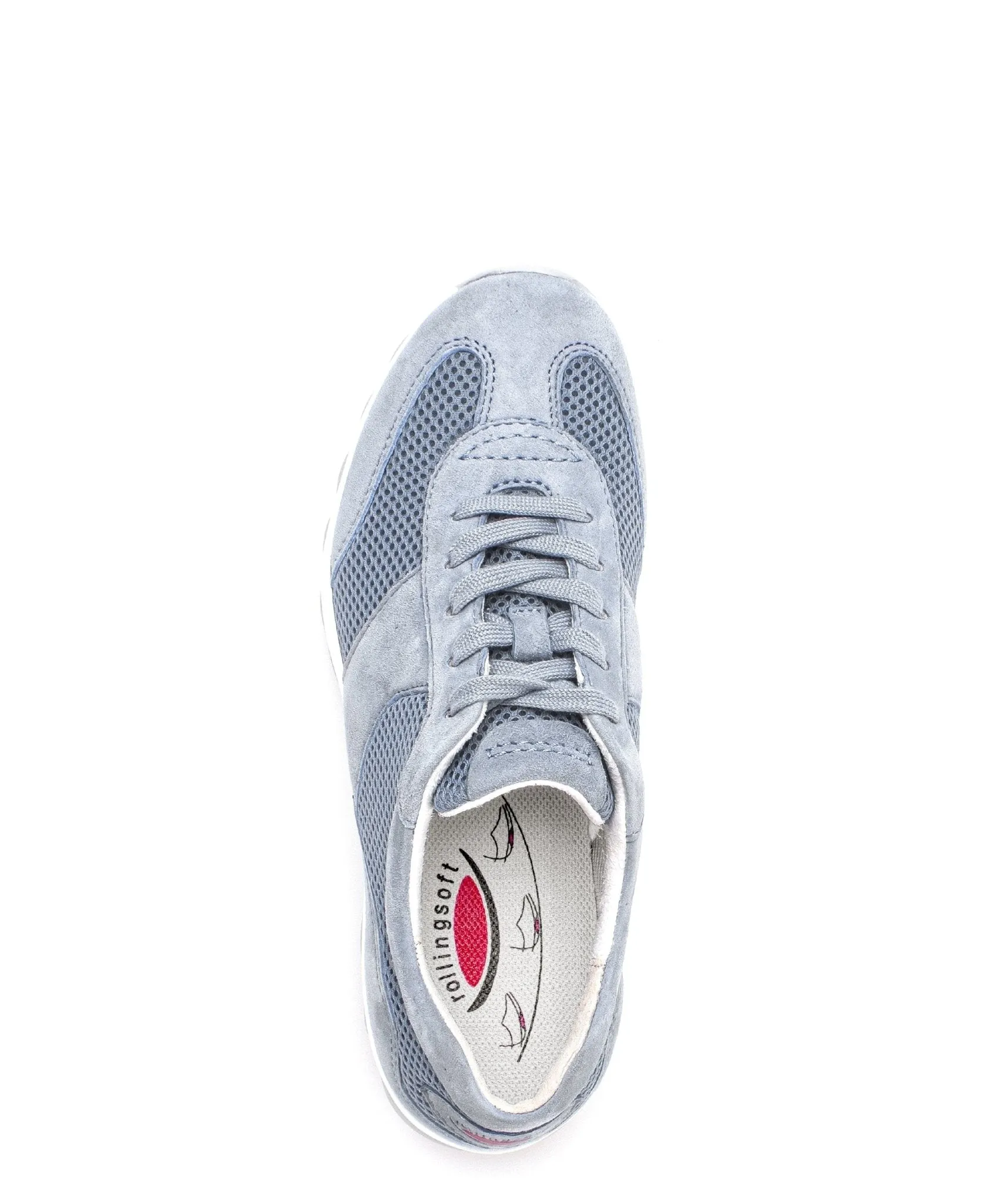 '66.966.66' women's walking rolling sneaker - blue