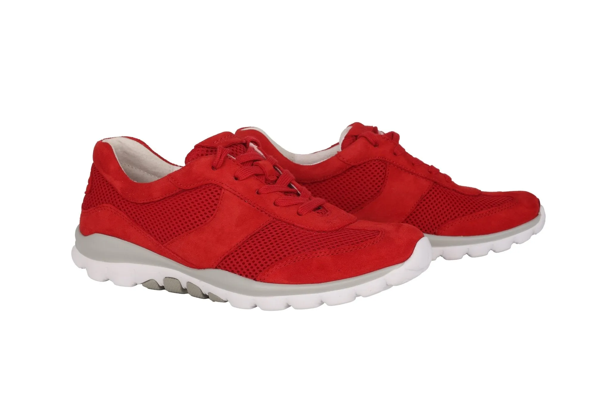 '66.966.68' women's walking rolling sneaker - red