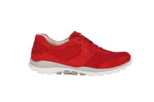 '66.966.68' women's walking rolling sneaker - red