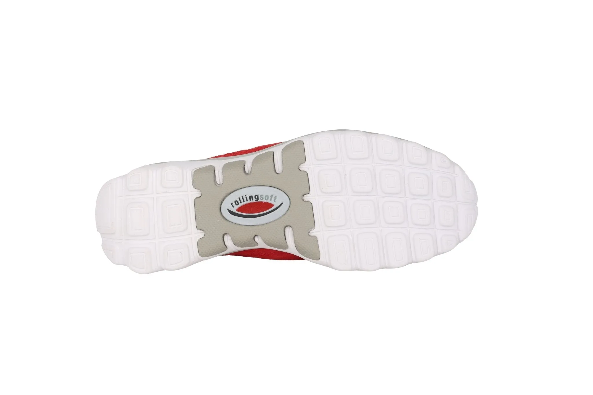 '66.966.68' women's walking rolling sneaker - red