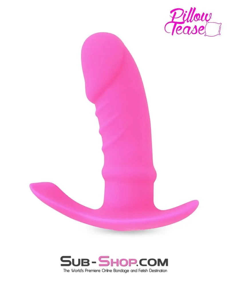 7030E      Remote Control Rechargeable Silicone Pink G-Spot Penis Plug
