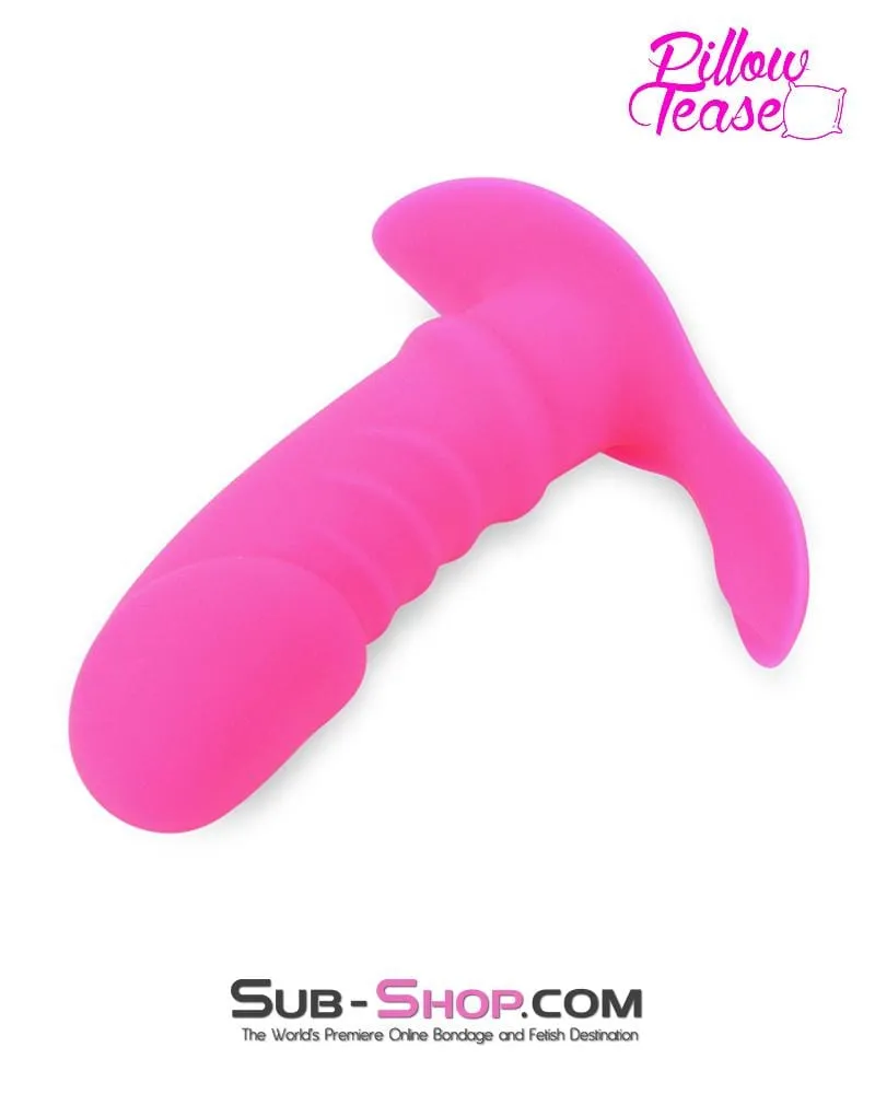 7030E      Remote Control Rechargeable Silicone Pink G-Spot Penis Plug