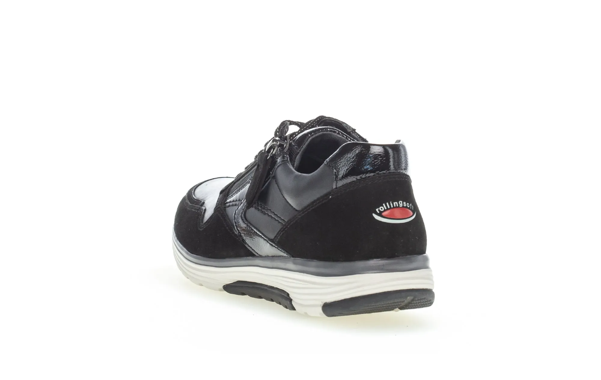 '96.978.57' women's walking rolling sneaker - Black