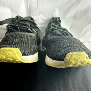 Adidas NMD_R1 Night Cargo Green White Suede Leather