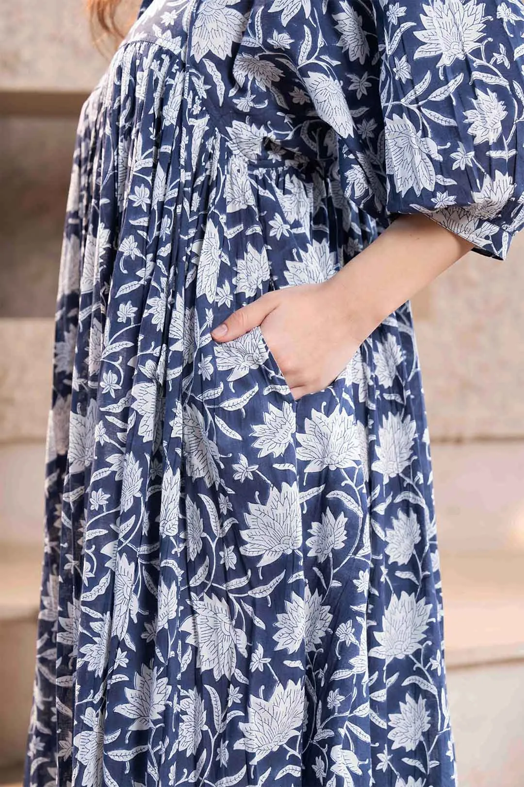 Ava - Printed Midi Dress