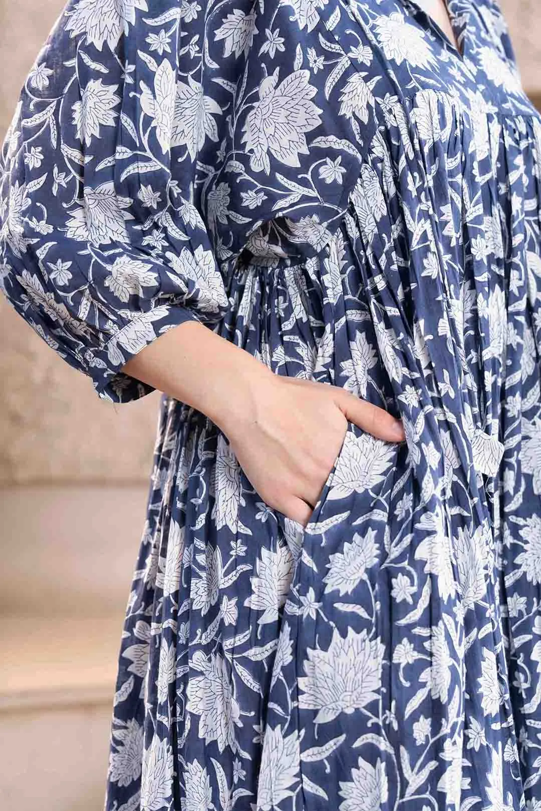 Ava - Printed Midi Dress