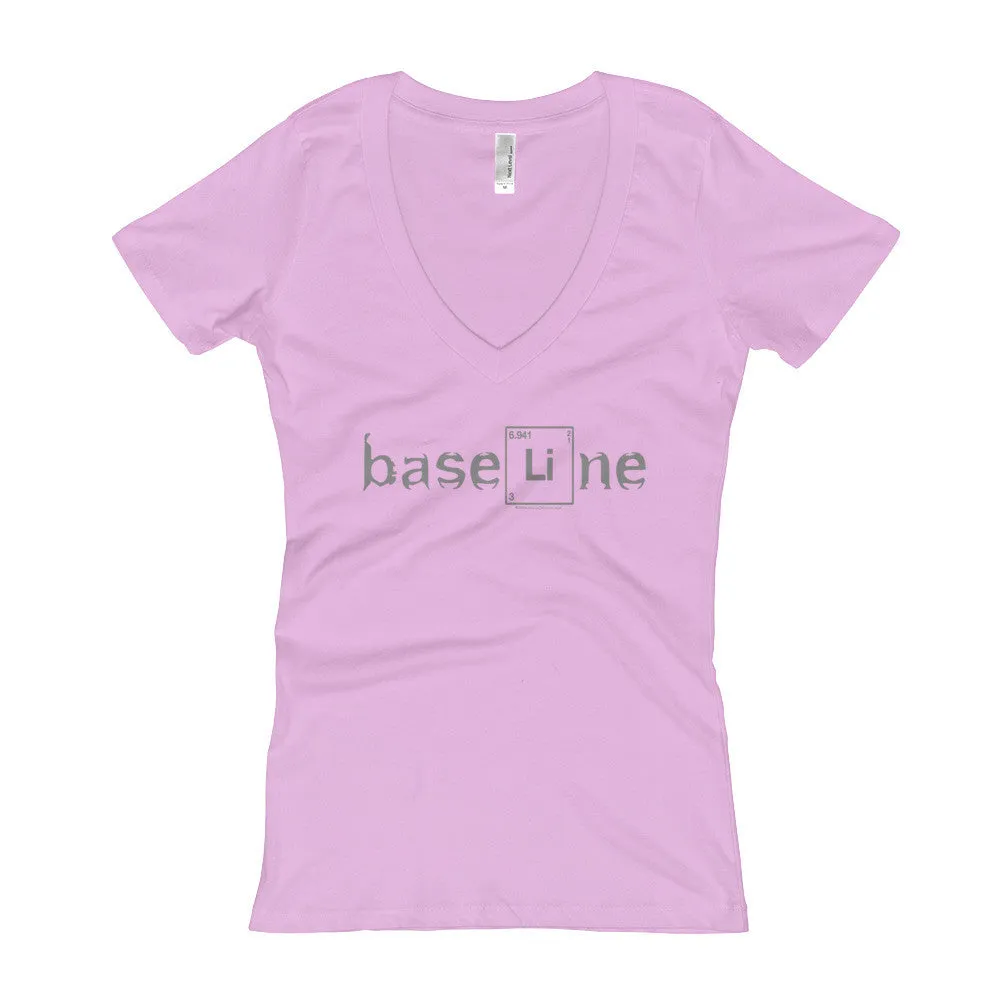 BaseLine Lithium Fitted V-Neck T-Shirt