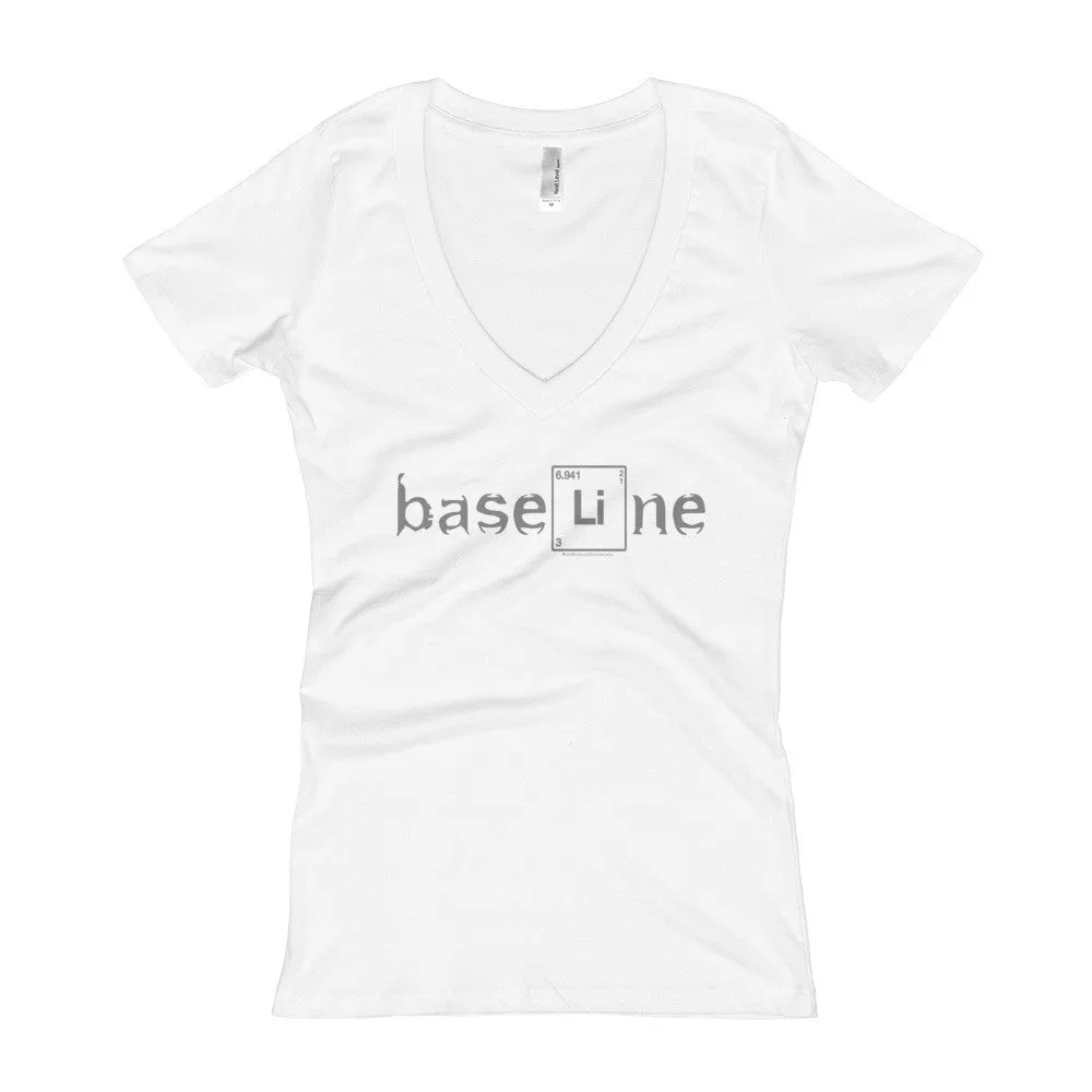 BaseLine Lithium Fitted V-Neck T-Shirt