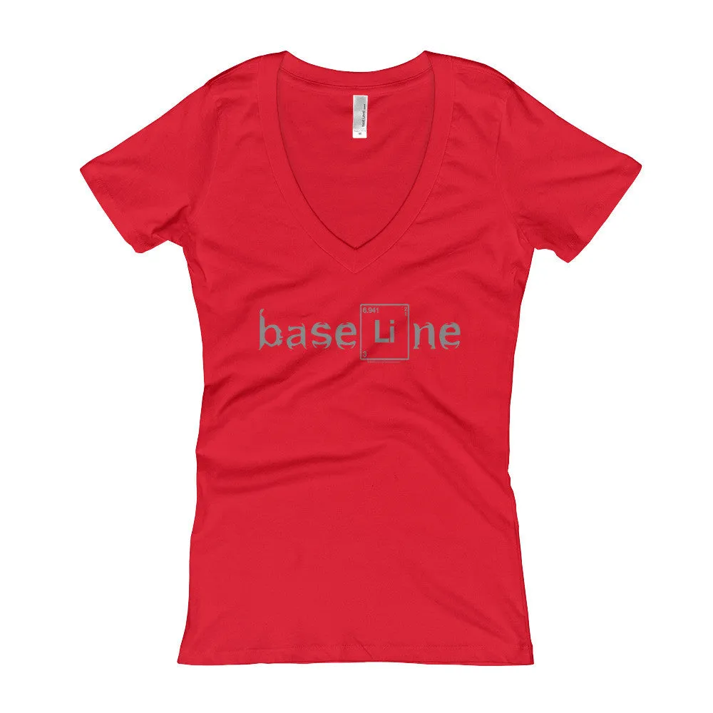 BaseLine Lithium Fitted V-Neck T-Shirt