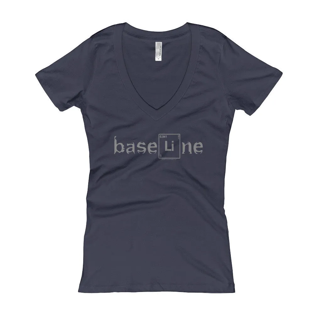 BaseLine Lithium Fitted V-Neck T-Shirt