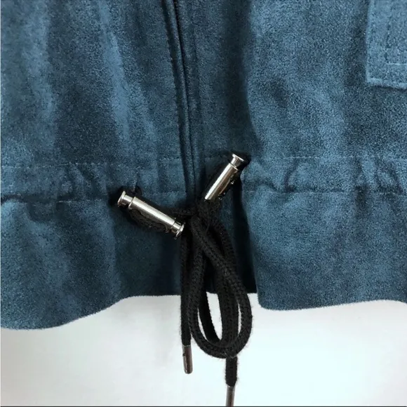 BCBGMaxAzria Faux Suede Levi Bomber Jacket