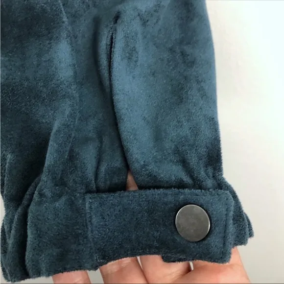 BCBGMaxAzria Faux Suede Levi Bomber Jacket