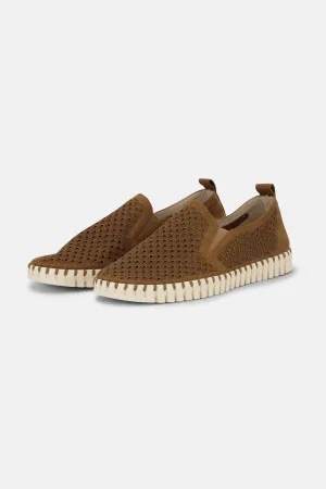 Bequeme Herrenschuhe - Cashew
