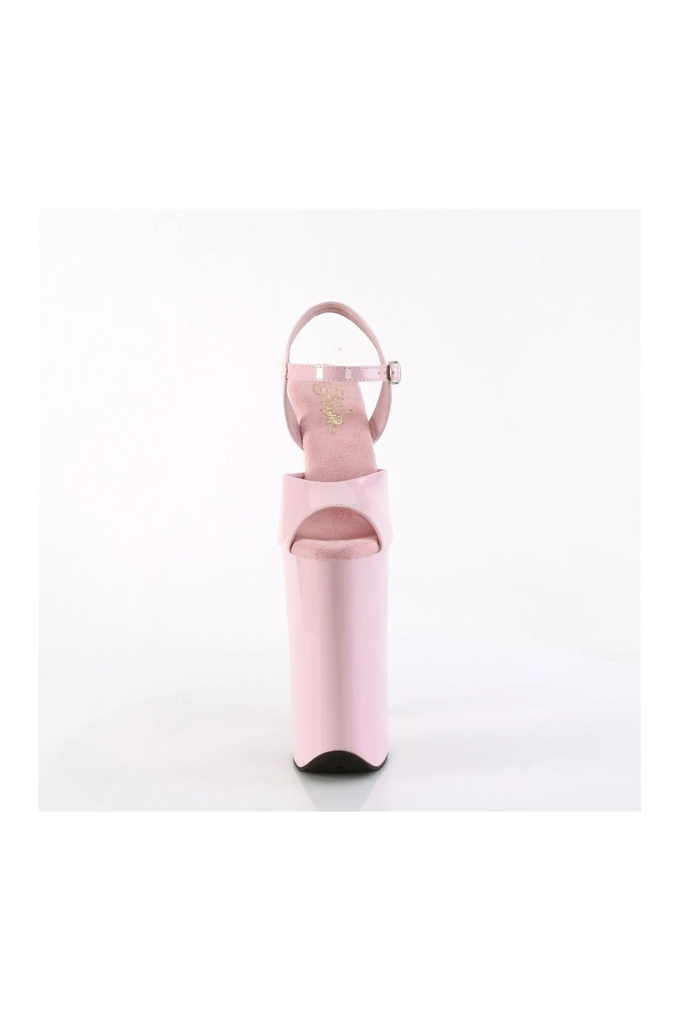 BEYOND-009 Pink Patent Sandal