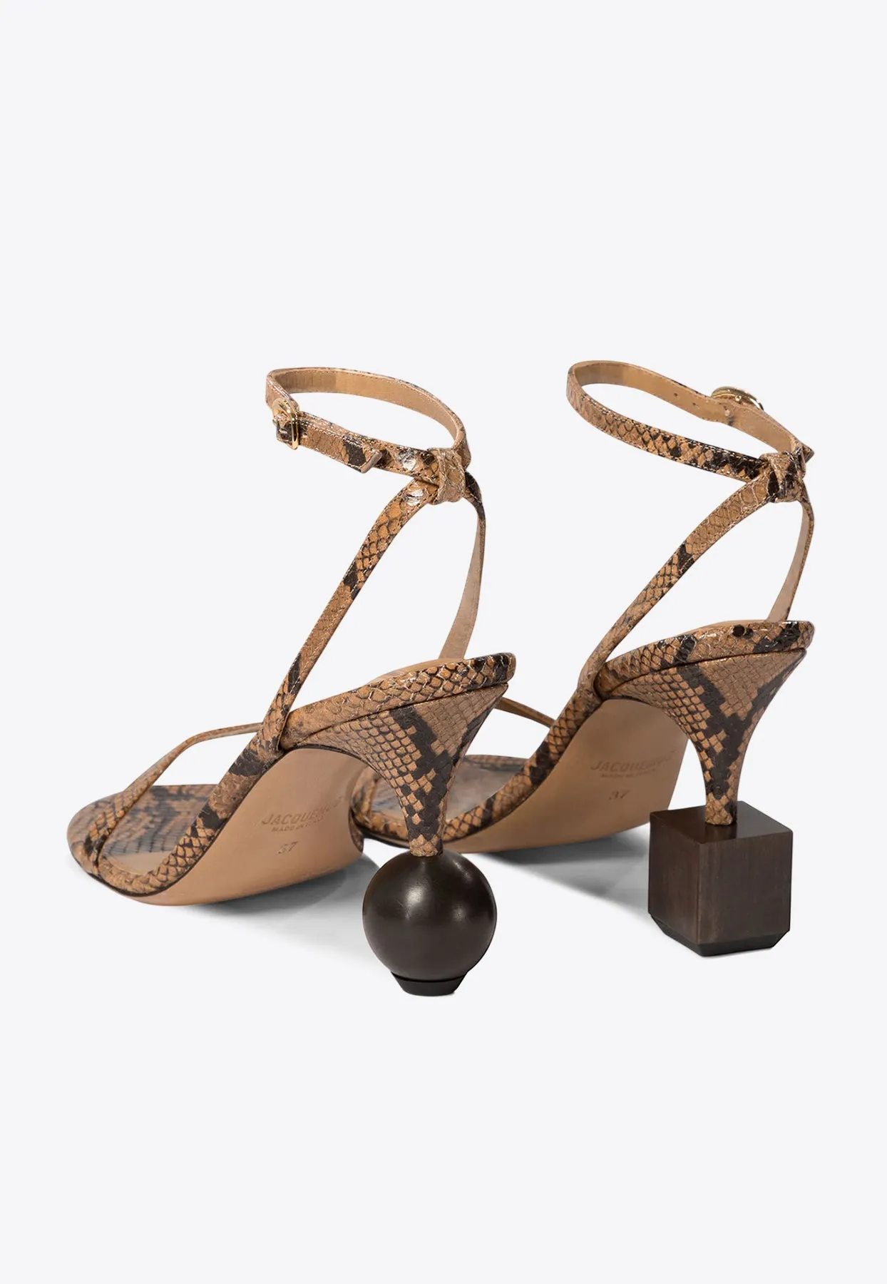 Bisou 90 Leather Sandals
