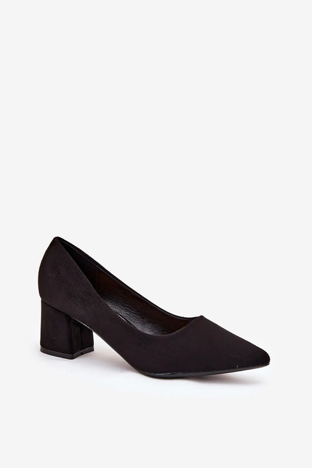 Block heel pumps Step in style