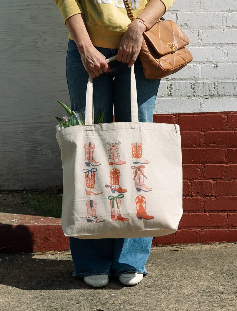 Boots and Bows Tote