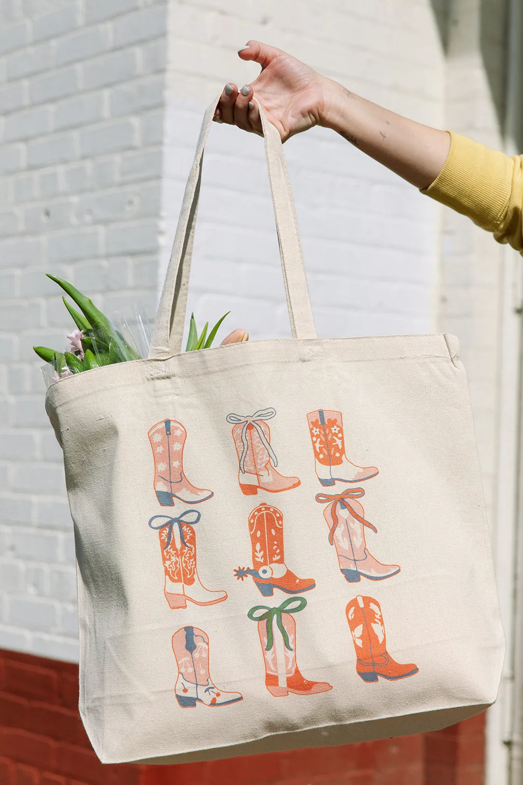 Boots and Bows Tote