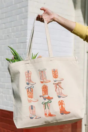 Boots and Bows Tote
