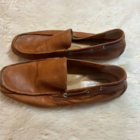Born Mens Marcus Brown Leather Loafer size 11