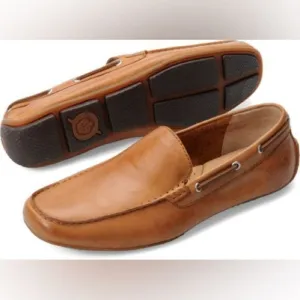 Born Mens Marcus Brown Leather Loafer size 11