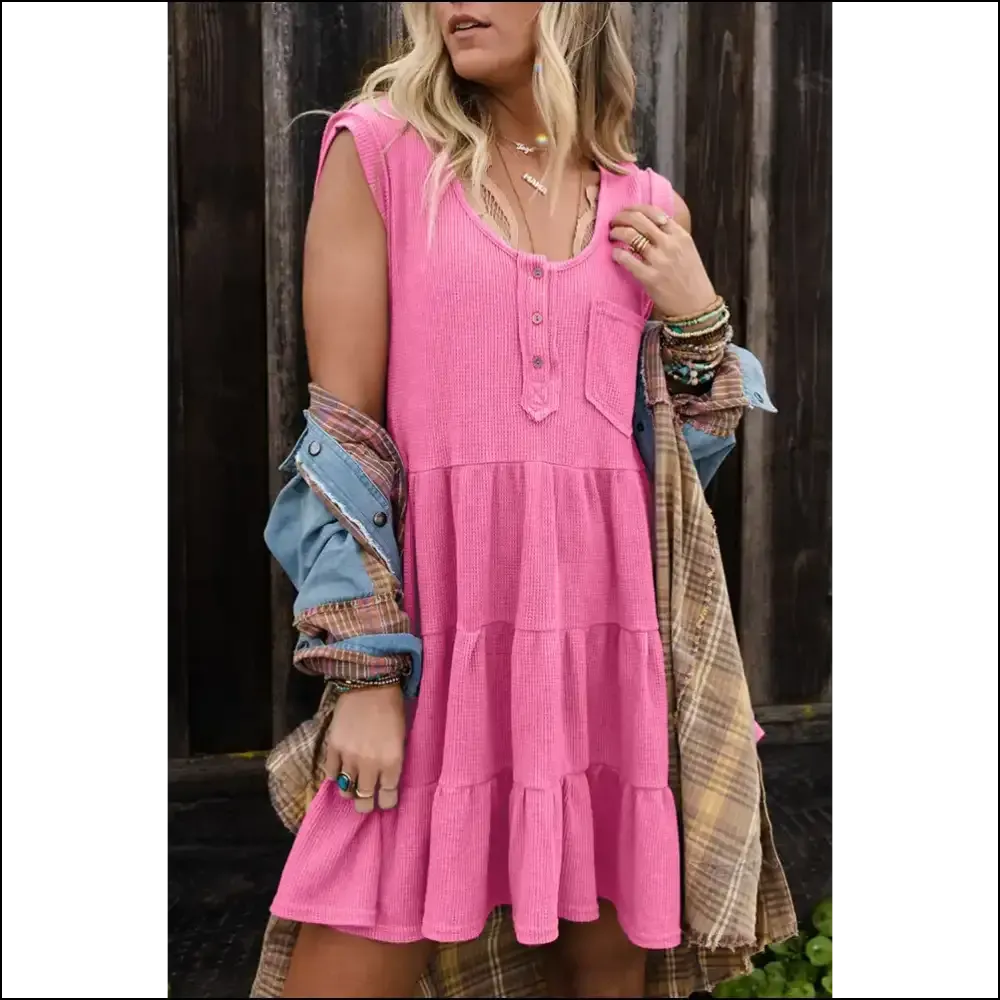 Bright Pink Wfle Dress: Prepare for Utter World Domination  😉