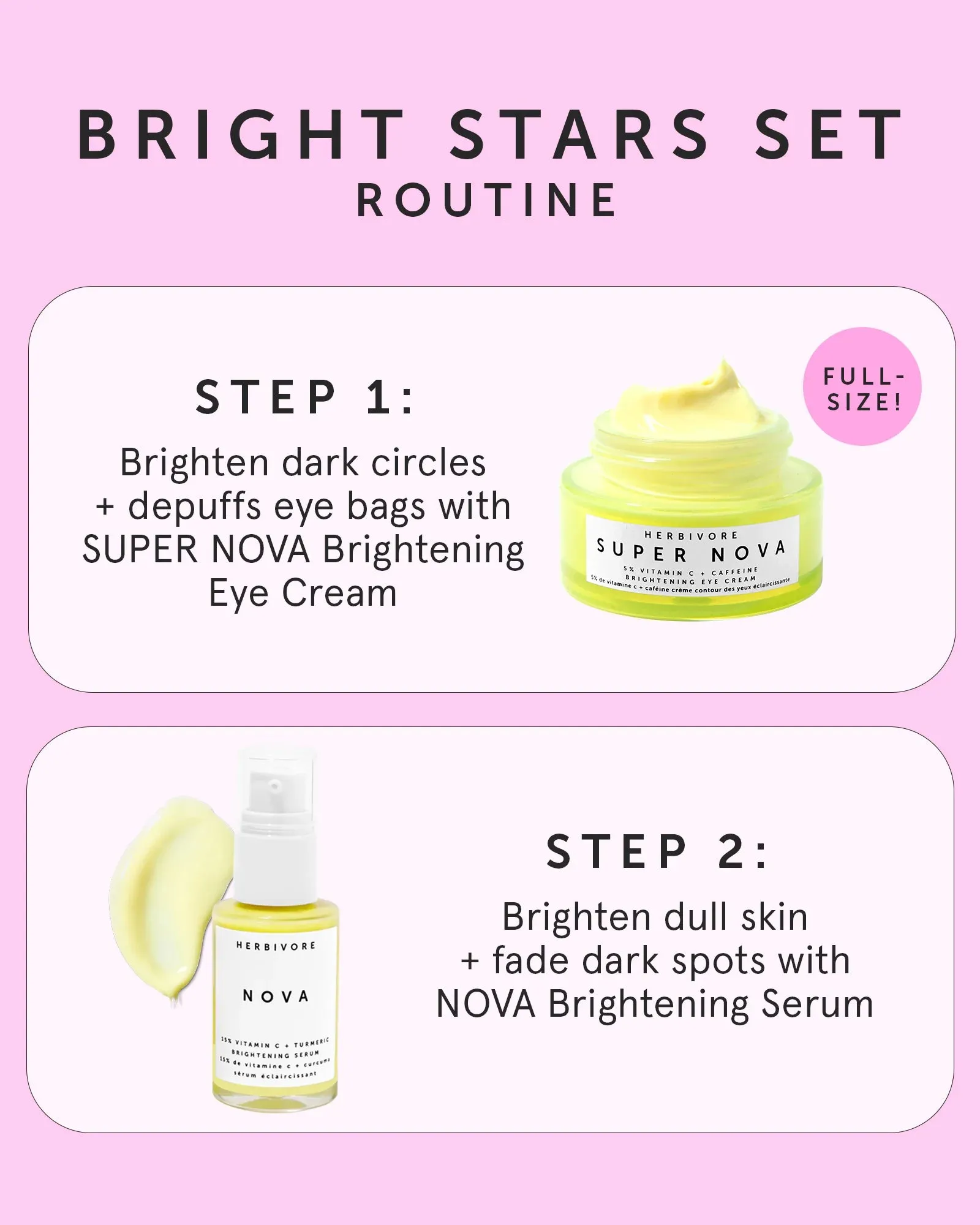 BRIGHT STARS Brightening Set