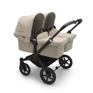 Bugaboo Donkey 5 Twin Complete Pushchair - Black/Desert Taupe