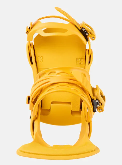 Burton Cartel Snowboard Bindings Mens 2025 Goldenrod