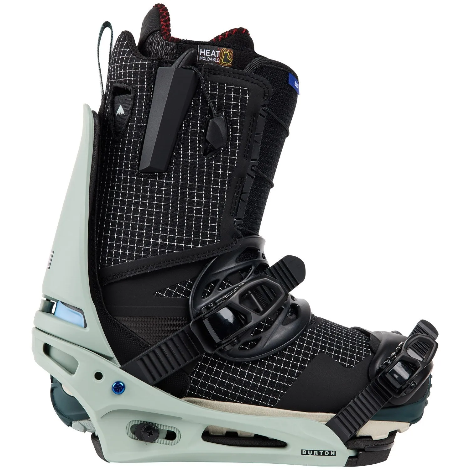 Burton Cartel X Snowboard Bindings Mens 2025 Petrol Green