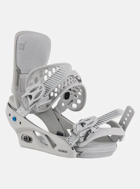 Burton Lexa X Snowboard Bindings Womens Grey / Logo