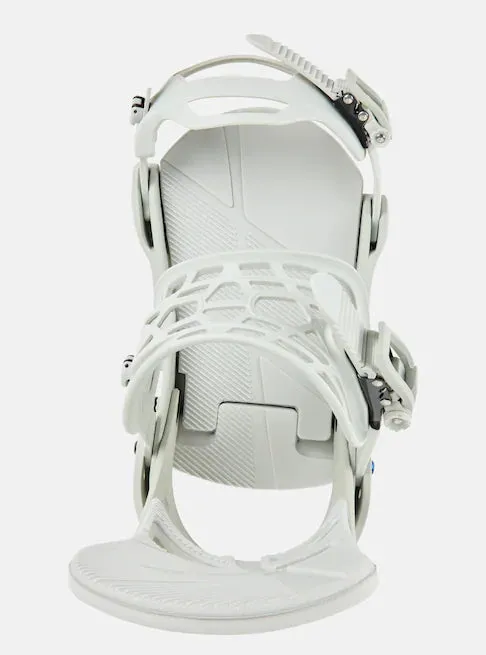 Burton Mission Snowboard Bindings Mens 2025 Grey Cloud