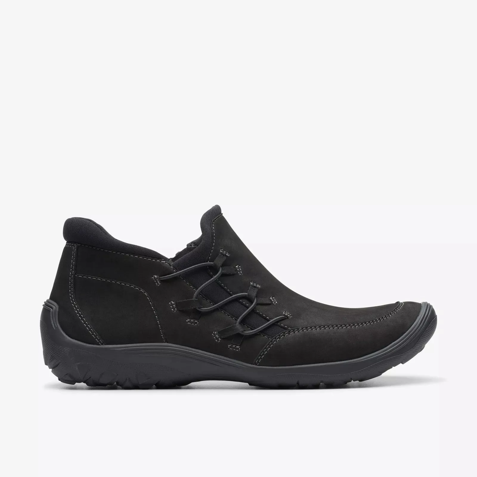 Clarks Women's Fiana Bay Black Leather 26174219