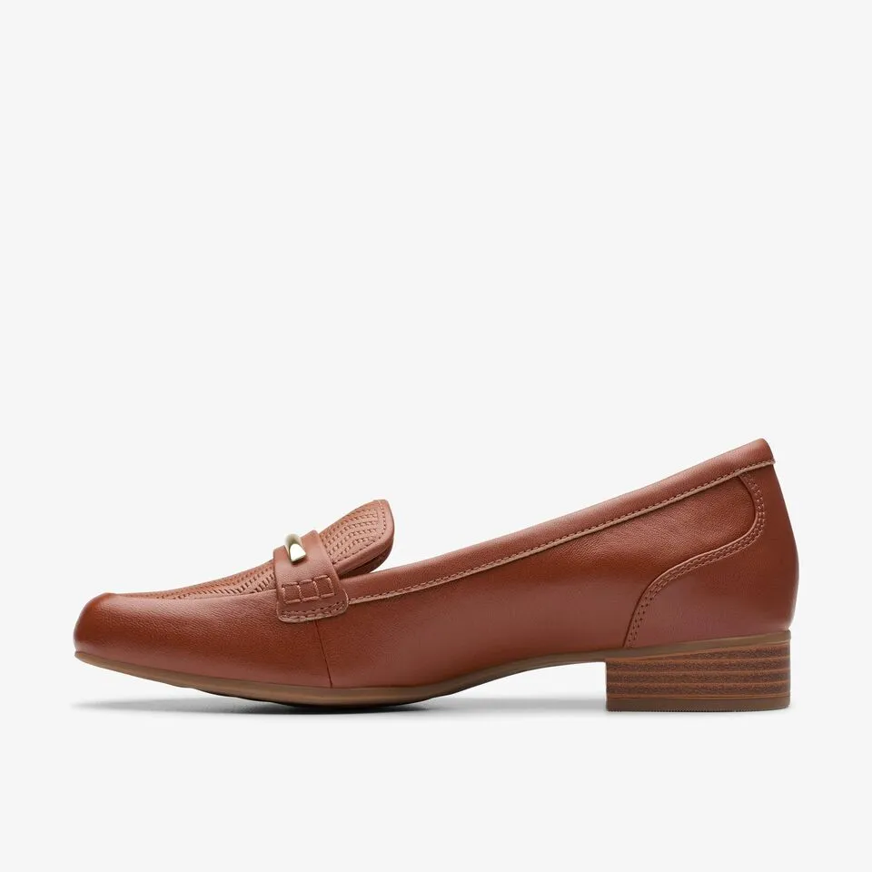 Clarks Women's Juliet Aster Cinnamon Leather