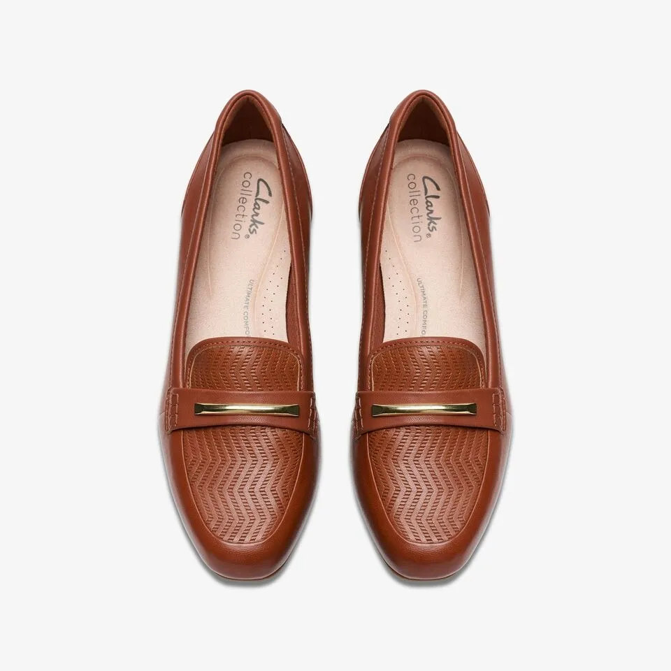 Clarks Women's Juliet Aster Cinnamon Leather