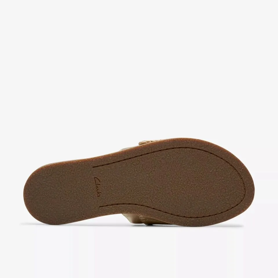 Clarks Women's Maritime Mule Champagne Lea 26176400