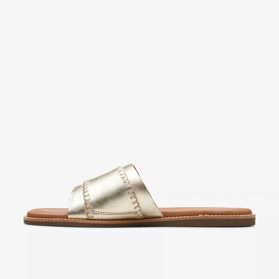 Clarks Women's Maritime Mule Champagne Lea 26176400
