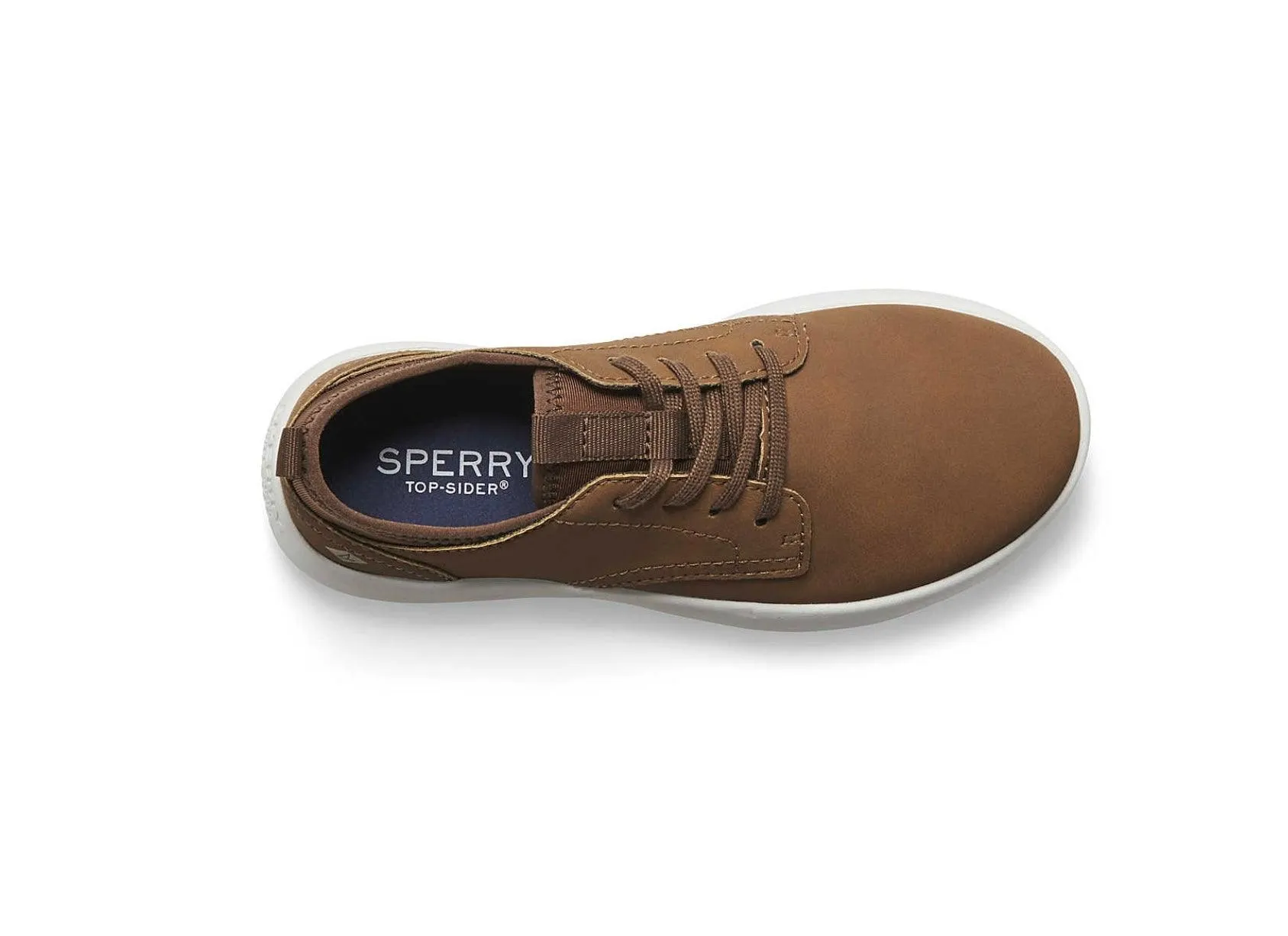 Coastal Break Skiff Sneaker - Lightweight Kids' Casual Lace-Up, All-Day Comfort, Recycled Poly Sock