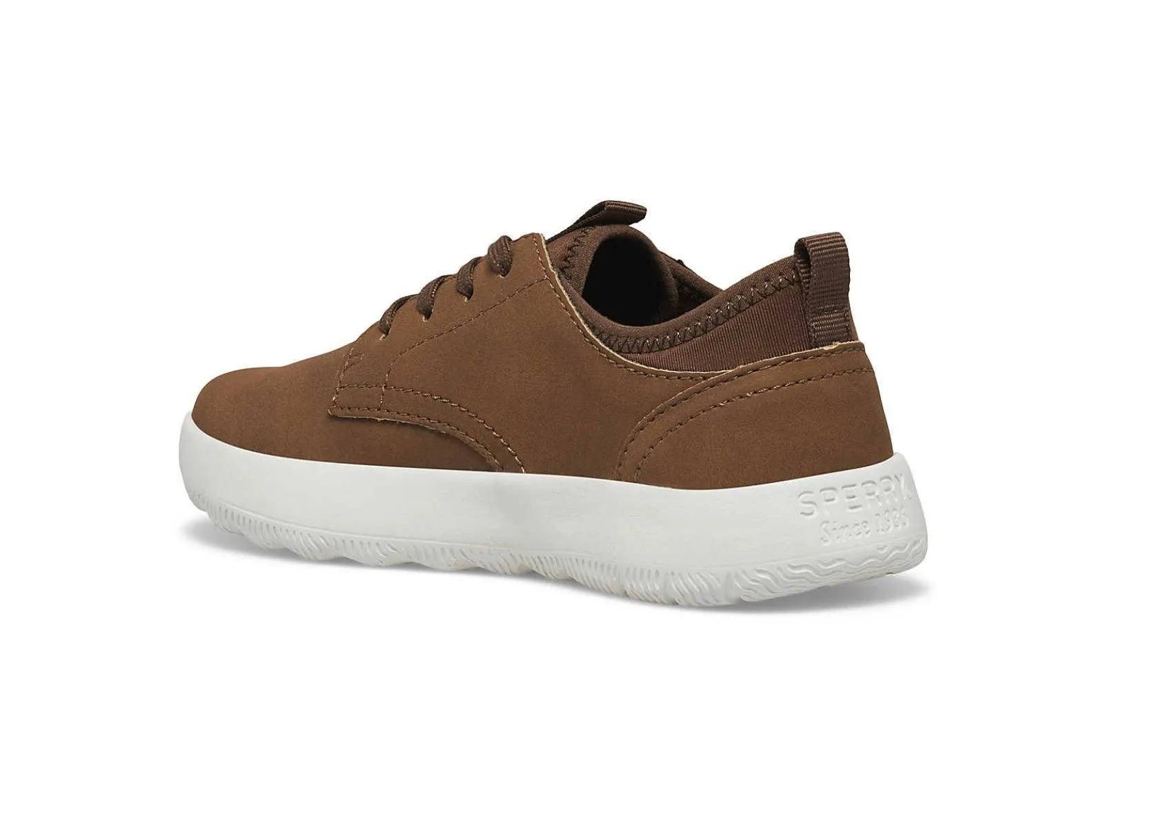 Coastal Break Skiff Sneaker - Lightweight Kids' Casual Lace-Up, All-Day Comfort, Recycled Poly Sock