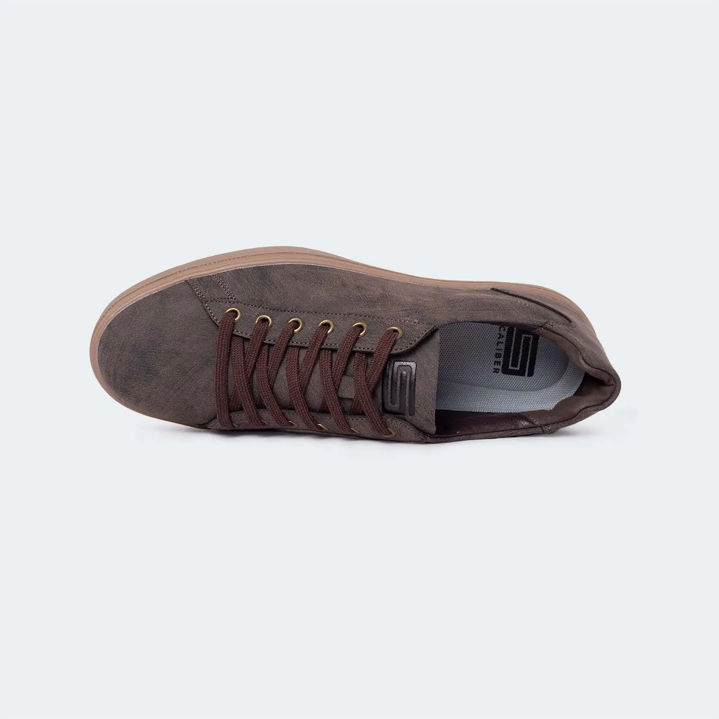 Coffee Sneakers For Men (GENIUS 555R)
